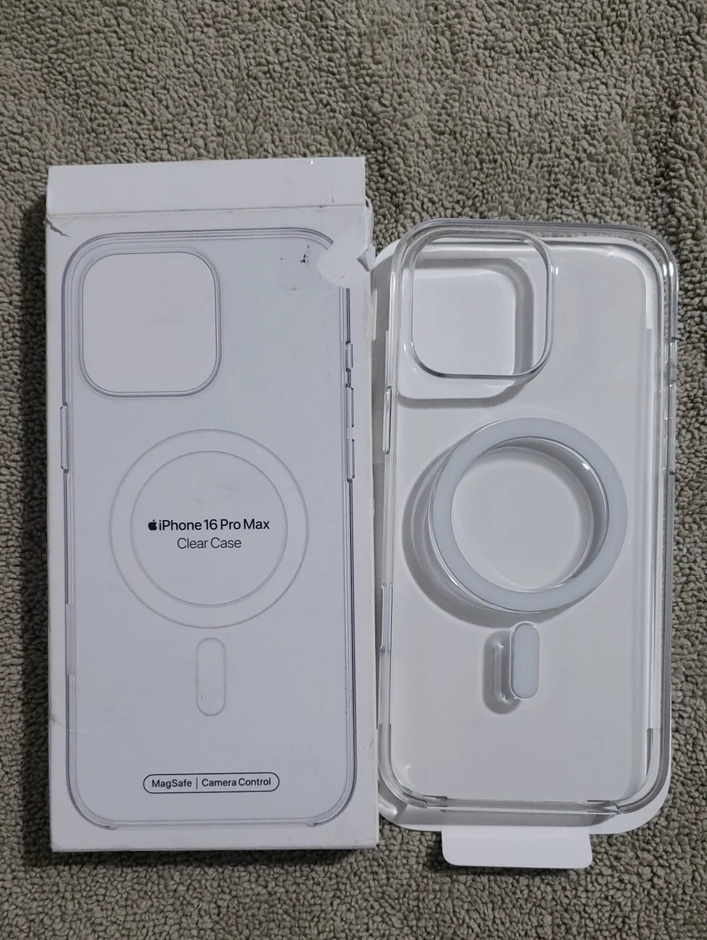 Clear Case With Magsafe For iPhone 16 Pro Max